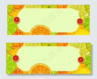 夏日水果banner