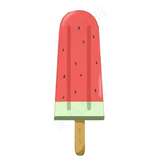 手绘夏日水果冰棍下载