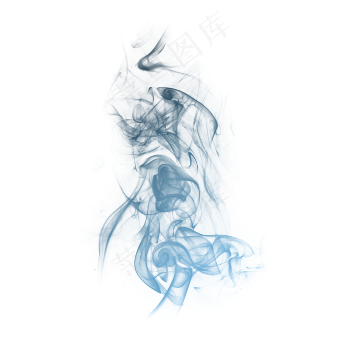 彩色烟雾青烟蒸腾免抠团雾蒸汽(2000*2000px 300 dpi )psd模版下载