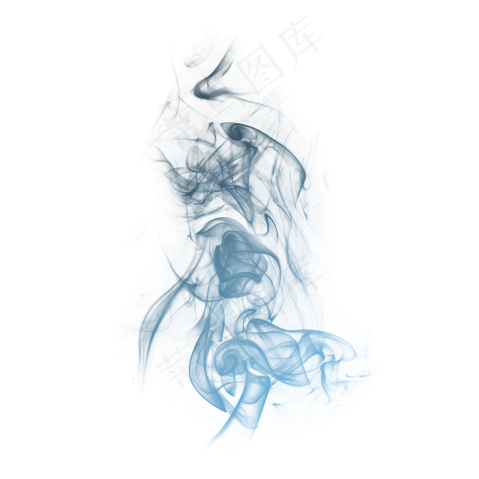 彩色烟雾青烟蒸腾免抠团雾蒸汽(2000*2000px 300 dpi )psd模版下载