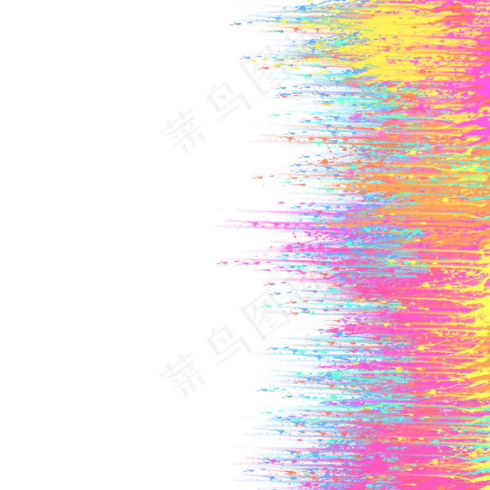 缤纷水彩颜料泼洒肌理实验晕染,免抠元素(4000*4000px 300 dpi )psd模版下载