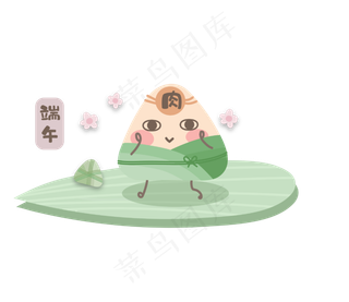 端午节日粽子图标