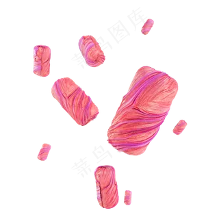 电商漂浮圆柱,免抠元素