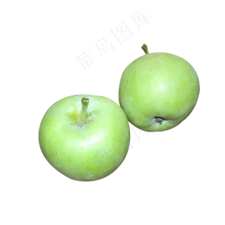2个青苹果
