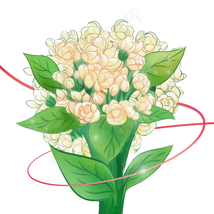 三八妇女节鲜花装饰元素,免抠元素(2000*2000px 300 dpi )psd模版下载