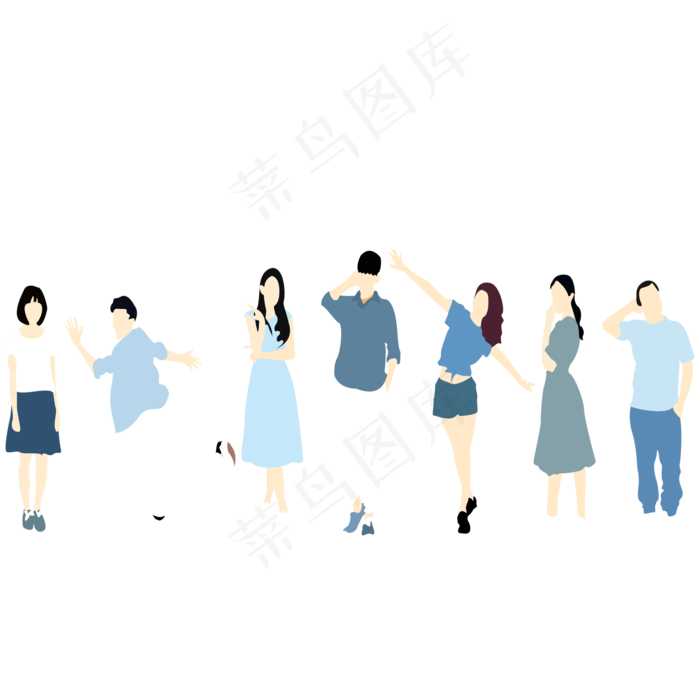 毕业季拍艺术写真的同学们免扣矢(2000X2000(DPI:300))psd模版下载