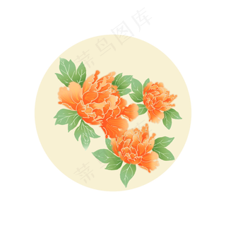 牡丹手绘牡丹富贵牡丹