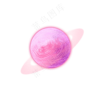 卡通手绘宇宙星球,免抠元素