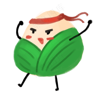 端午节创意拟人粽子