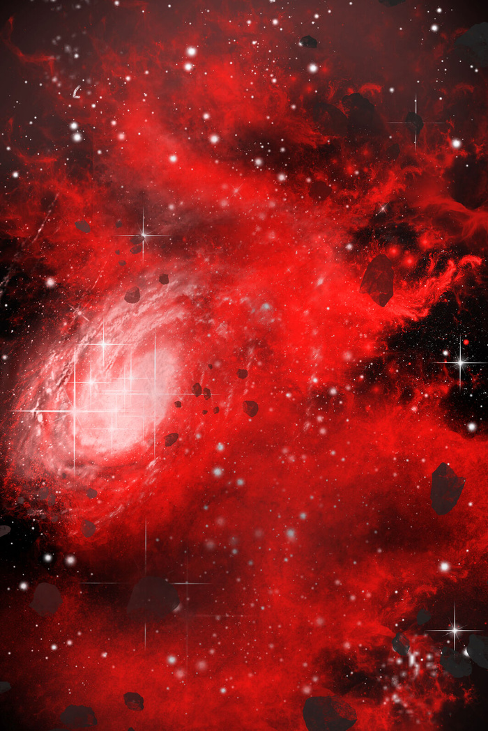 星空大气简约绚烂(3545*5315px 	      )psd模版下载