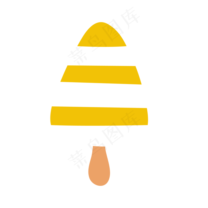 卡通手绘风暑假夏至夏天冰棒免扣