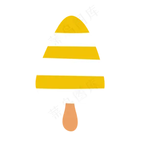卡通手绘风暑假夏至夏天冰棒免扣
