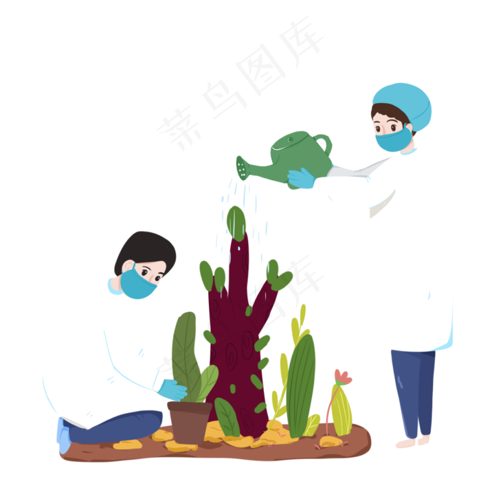 种植希望植树节,免抠元素(2000X2000(DPI:132))psd模版下载