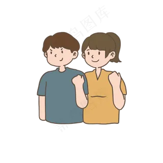 五四青年节奋斗的青年免抠元素下