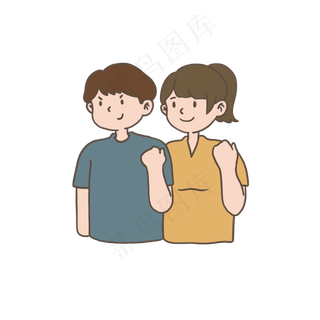 五四青年节奋斗的青年免抠元素下