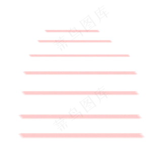 粉红粉笔笔刷线条