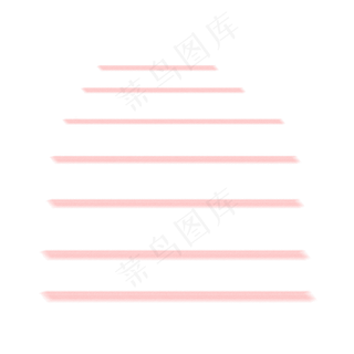 粉红粉笔笔刷线条