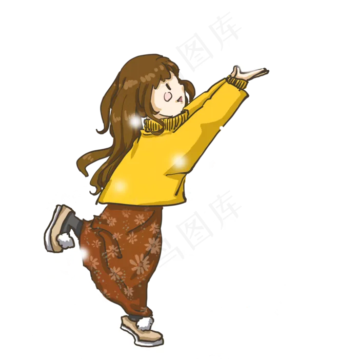 冬天捧雪球女孩PNG,免抠元素(2000*2000px 300 dpi )psd模版下载