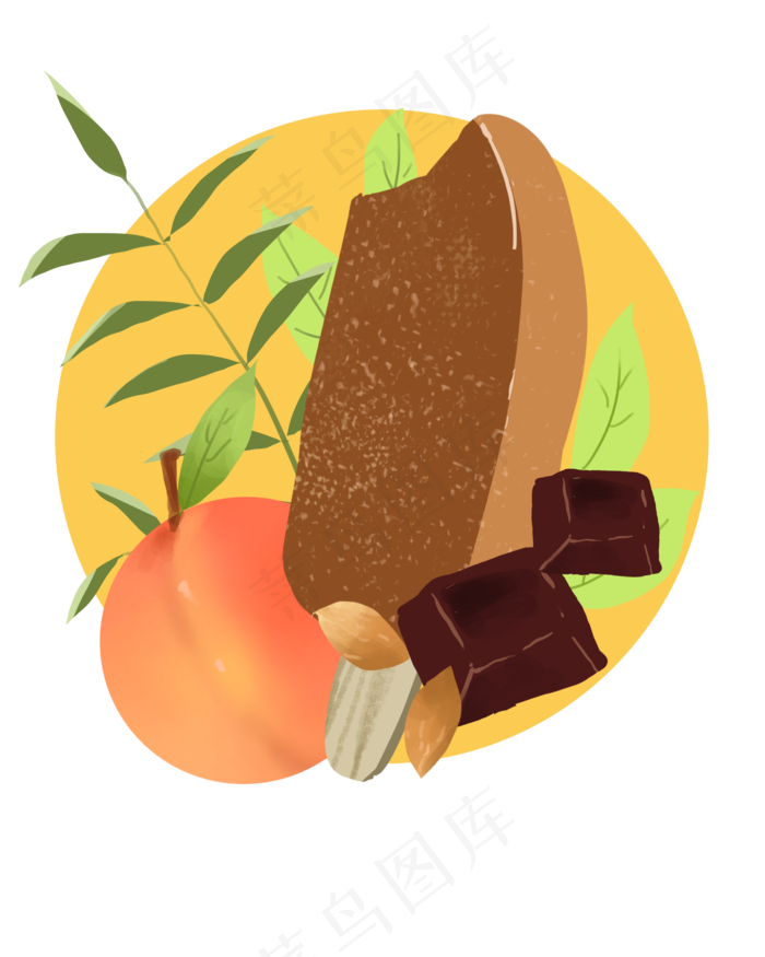 夏天冰淇淋矢量素材