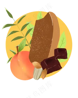 夏天冰淇淋矢量素材