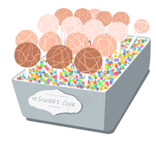 儿童节糖果卡通