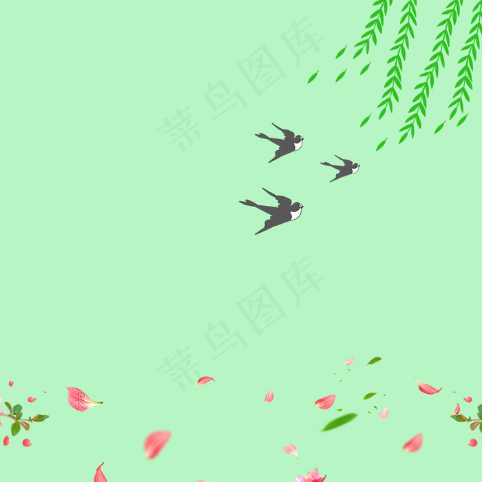 春上新服装促销主图