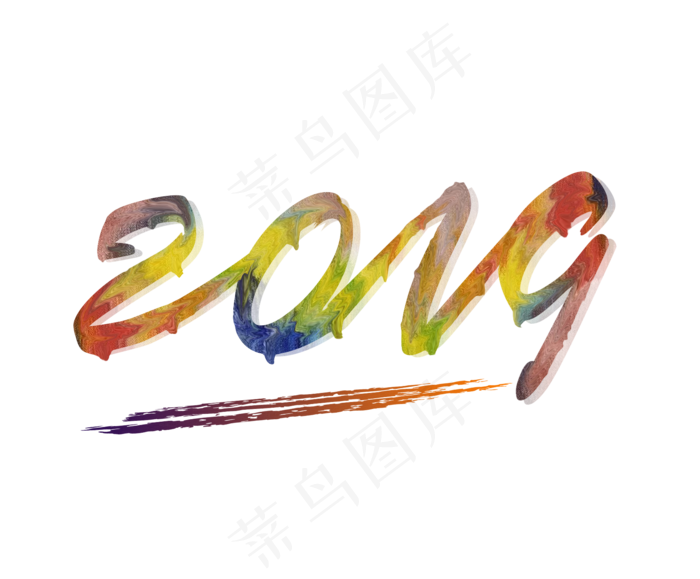 2019创意彩色油画颜料