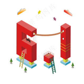 61儿童节立体创意