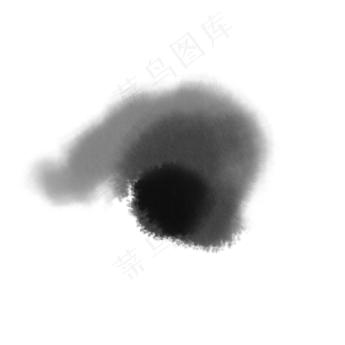 黑色笔刷设计图(2000*2000px 72 dpi )psd模版下载