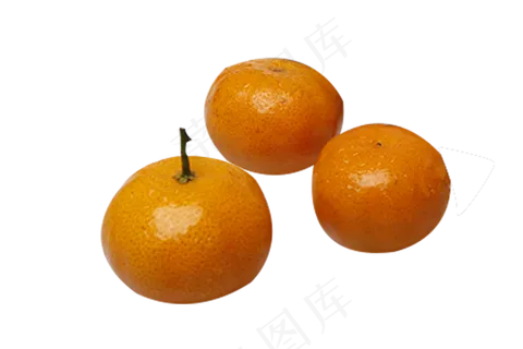 三个完整新鲜橘子 三个完整新鲜橘子