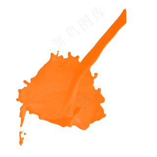 果汁橙汁飞溅,免抠元素