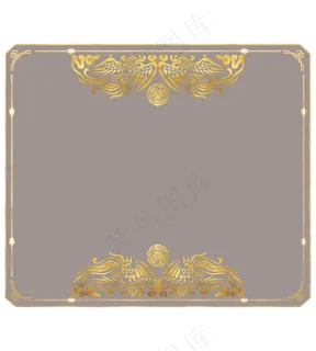 中国风古典金色玉色雅致烟色装饰