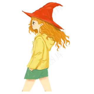 六一儿童节女孩子PNG素材