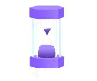 紫色沙漏高考