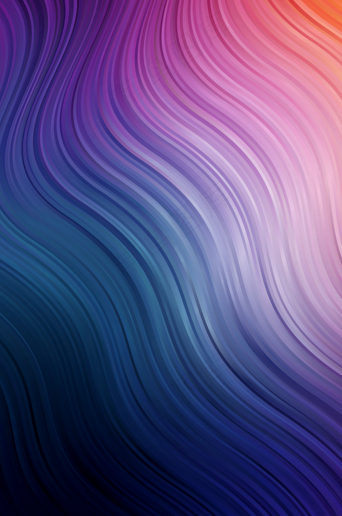 创意几何渐变条纹背景