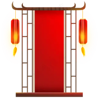 中国风屏风边框