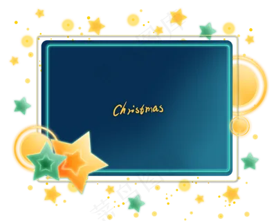 圣诞节平安夜发光文字框,免抠元素 圣诞节平安夜发光文字框,免抠元素