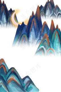 国潮风中国风高原