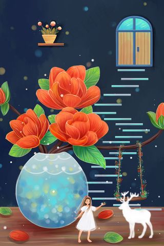 小人国主题之小小人物世界治愈