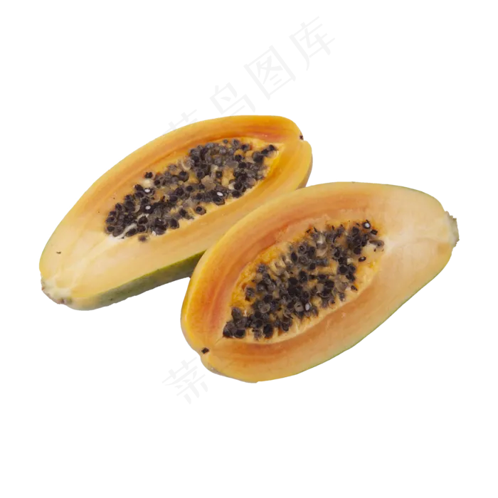 一切为二的木瓜（png免抠）(2000X2000(DPI:72))psd模版下载
