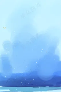 蓝色的天空白云免抠图