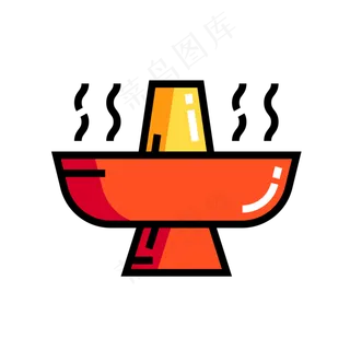 火锅卡通免扣素材,免抠元素