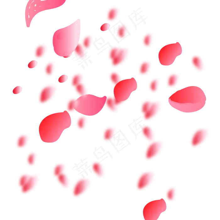 玫瑰花瓣(1125X2436(DPI:72))psd模版下载