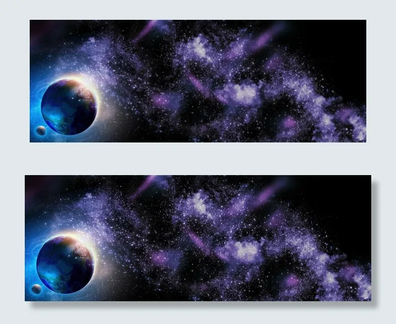 梦幻星空闪耀宇宙蓝(1920*700px 	       )psd模版下载