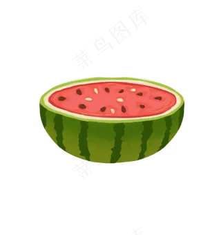 卡通西瓜元素,免抠元素