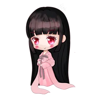 妇女节处女座星座女神卡通人物蓝,免抠元素