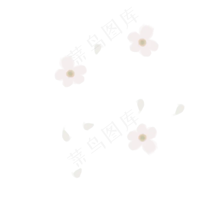 手绘花瓣通用词免扣图,免抠元素(2000X2000(DPI:300))psd模版下载