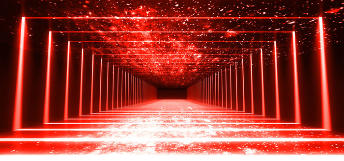 大气隧道光效背景