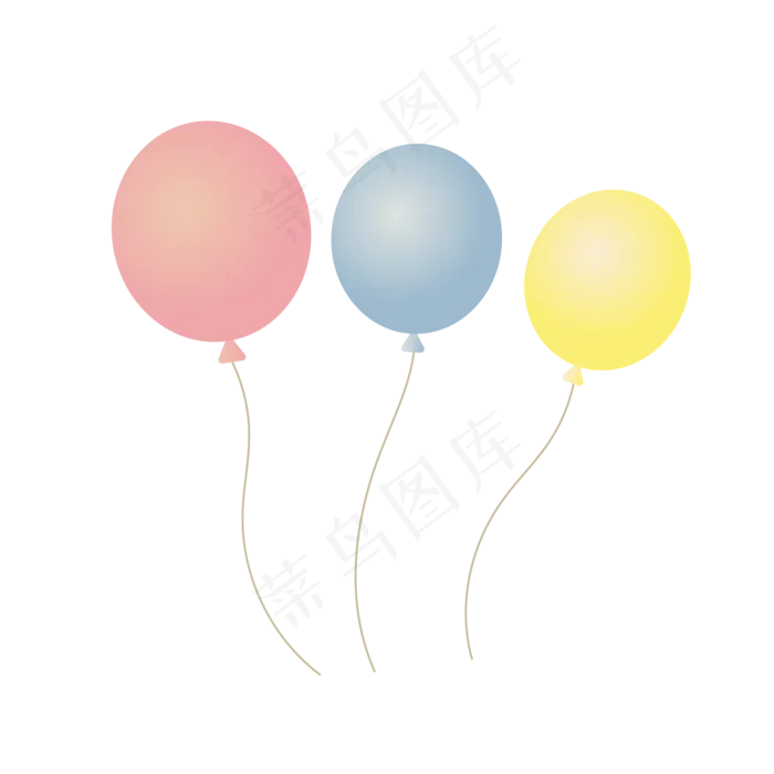 气球儿童节(2000X2000(DPI:300))ai矢量模版下载