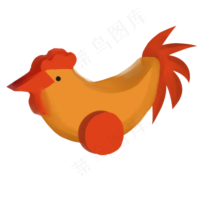 儿童节公鸡小车卡通(2362X2362(DPI:299))psd模版下载